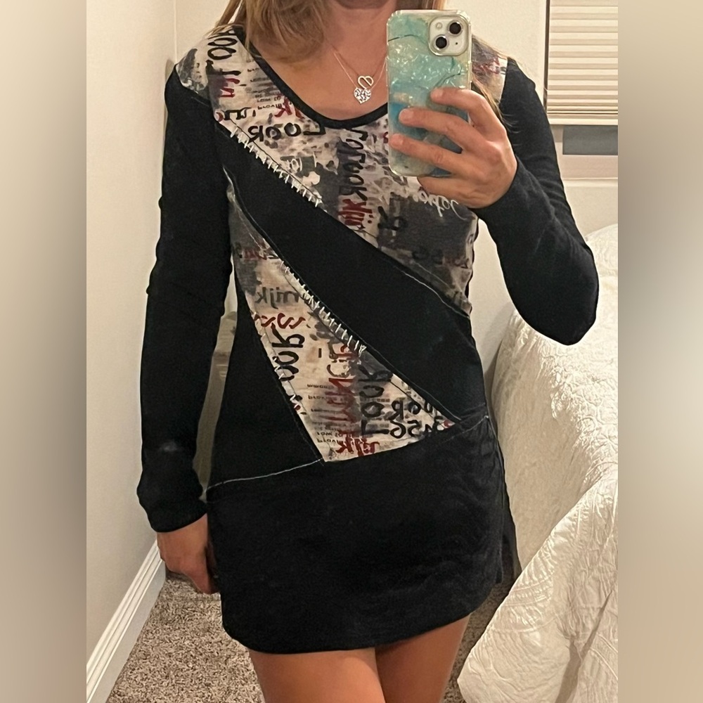 3 for$10✨Sacred Threads Women’s Ling Sleeve Knit Dress, Size M